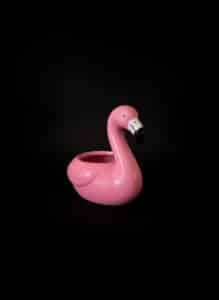 Vintage-Ceramic-Flamingo-Planter-second-image