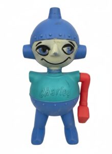 Vintage-Charley-N-Me-Robot-Alien-Figure-by-Topper