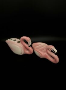 Vintage-Flamingo-Toothbrush-Holder-and-Soap-Dish-second-image
