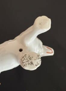 Vintage-German-Shepherd-Porcelain-Figurine-Made-in-Japan-third-image