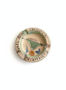 Vintage-Hotel-Ritz-Continental-Guatemala-Ceramic-Ashtray