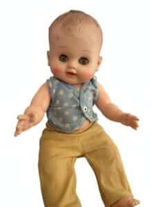 Vintage-Ideal-Tiny-Tears-Baby-Doll-second-image