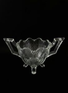 Vintage-Indiana-Glass-Fluted-Colonial-Pattern-Footed-Sugar-Bowl