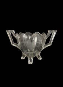 Vintage-Indiana-Glass-Fluted-Colonial-Pattern-Footed-Sugar-Bowl-second-image