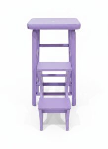 Vintage-Lavender-Wooden-Step-Stool