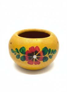 Vintage-Mexican-Hand-Painted-Terracotta-Planters