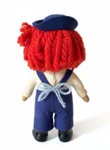 Vintage-Raggedy-Andy-Doll-with-Snoopy-Pin-second-image