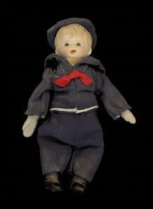 Vintage-Russ-Berrie-Porcelain-Sailor-Boy-Doll