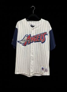 Vintage-Russell-Athletic-Anaheim-Angels-Pinstripe-Jersey-XL-second-image