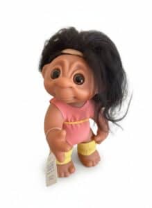 Vintage-Thomas-Dam-Norfin-Troll-Doll-Exercise-Girl