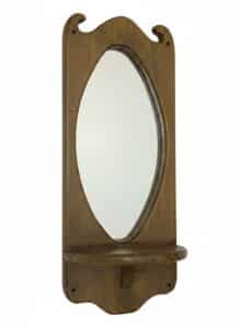 Vintage-Wood-Wall-Sconce-with-Shelf-and-Mirror-1