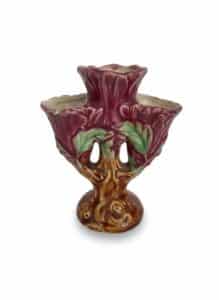 vintage-majolica-style-ceramic-floral-finger-vase
