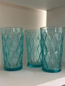 Anchor-Hocking-Madrid-Aqua-Blue-Tumblers