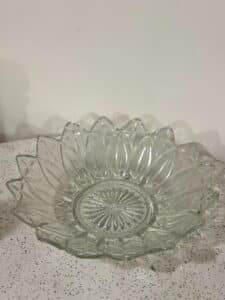 Federal-Glass-Petal-Pattern-Clear-Bowl
