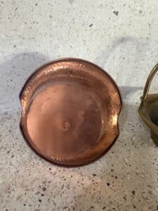 Hammered-Copper-Swing-Handle-Basket-second-image