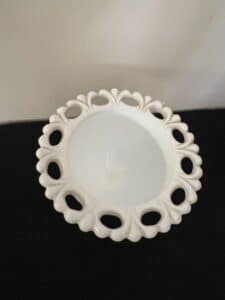 Indiana-Glass-Co.-Lorraine-Milk-Glass-Open-Lace-Compote-second-image