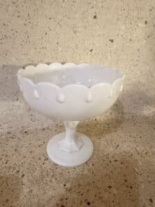 Indiana-Glass-Milk-Glass-Teardrop-Pedestal-Compote