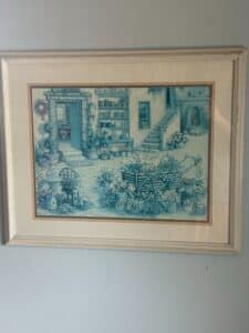 Janet-Kruskamp-Courtyard-Flower-Shoppe-Print-1