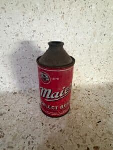 Maier-Select-Beer-Cone-Top-Can