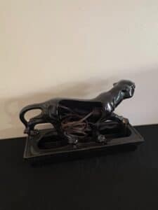 Mid-Century-Modern-Ceramic-Panther-TV-Lamp-Planter-third-image
