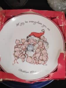 Rose-ONeill-Kewpie-Christmas-Commemorative-Plate