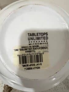 Tabletops-Unlimited-Holly-Ribbon-or-Soup-Bowls-second-image