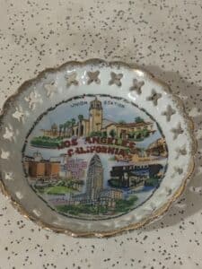 Victoria-Ceramics-Los-Angeles-Souvenir-Dish