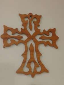Victorian-Style-Fretwork-Wooden-Wall-Cross