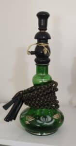 Vintage-Brebbia-Italian-Green-Glass-Hookah