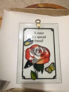 Vintage-Decorative-Glass-Wall-Plaque-A-Sister-is-a-Special-Friend