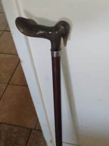 Vintage-Duck-Handle-Walking-Stick
