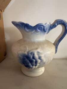 Vintage-Flow-Blue-Style-Ceramic-Pitcher-second-image