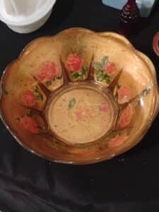 Vintage-Goofus-Glass-Rose-Bowl