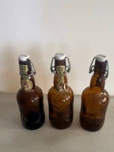Vintage-Grolsch-Swing-Top-Beer-Bottles