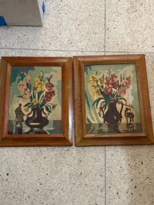 Vintage-Mid-Century-Paint-by-Number-Floral-Still-Life-Pair