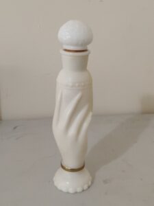 Vintage-Milk-Glass-Hand-Perfume-Bottle