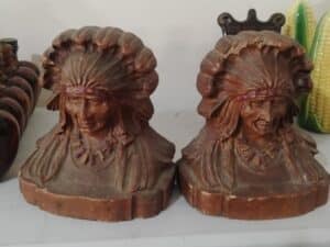 Vintage-Native-American-Chief-Bookends