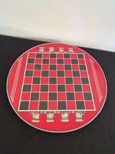 Vintage-Pixie-Game-by-Steven-Reversible-Metal-Game-Board