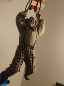 Vintage-Show-Stoppers-Porcelain-Clown-Marionette