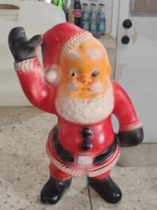 Vintage-Waving-Santa-Claus-Squeeze-Toy