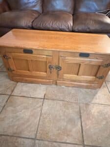 Vintage-White-Clad-Ice-Box-Coffee-Table-second-image
