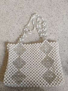 Vintage-White-and-Clear-Beaded-Handbag