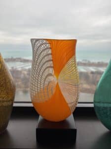 Do you believe in Magic? Magicians Lincoln Park condo filled with art glass, art, modern furniture , electronics, housewares