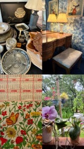 Blue Moon Estate Sale in Westlake with antique decor, smalls, plants, books and more!